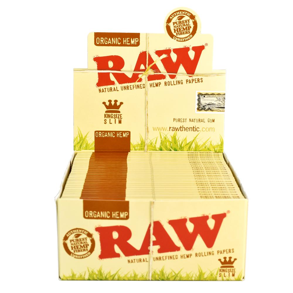 RAW Organic Hemp Rolling Papers