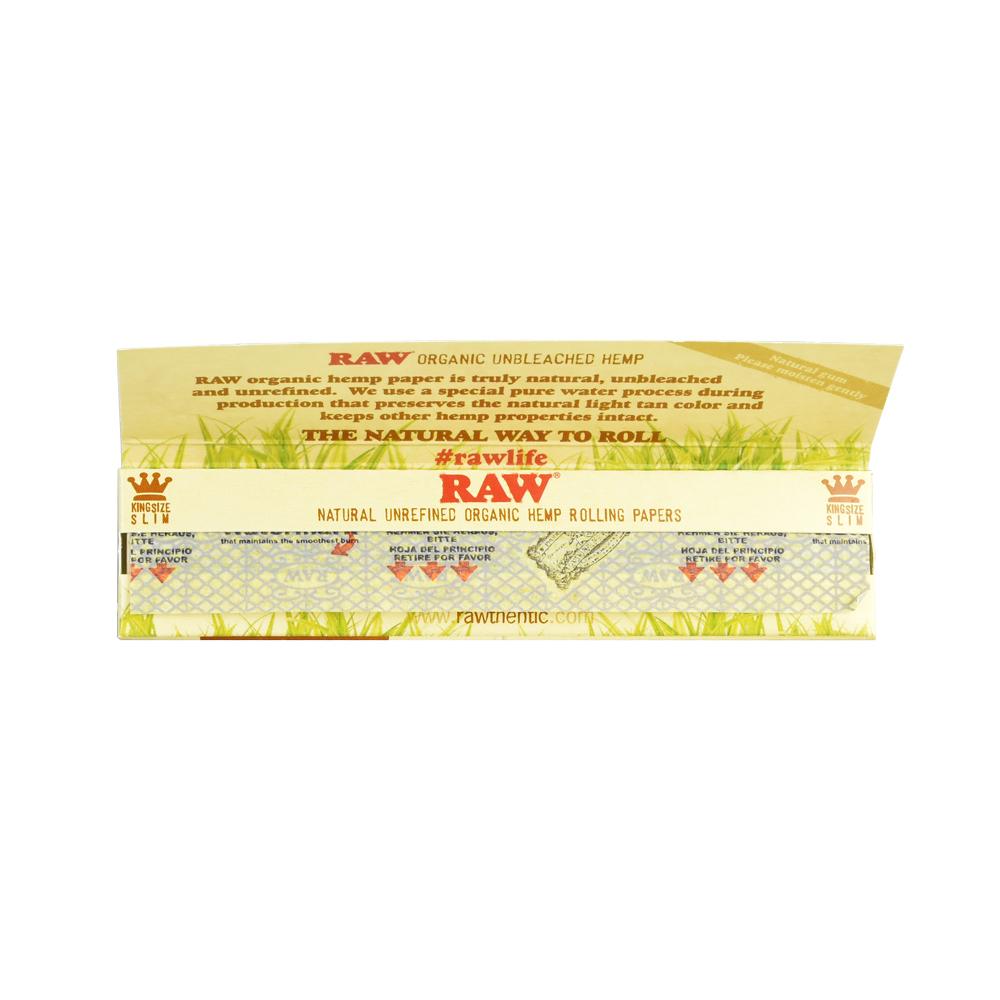 RAW Organic Hemp Rolling Papers