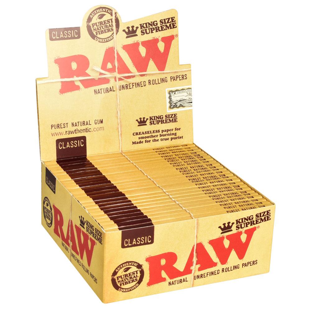 RAW Supreme Natural Rolling Papers