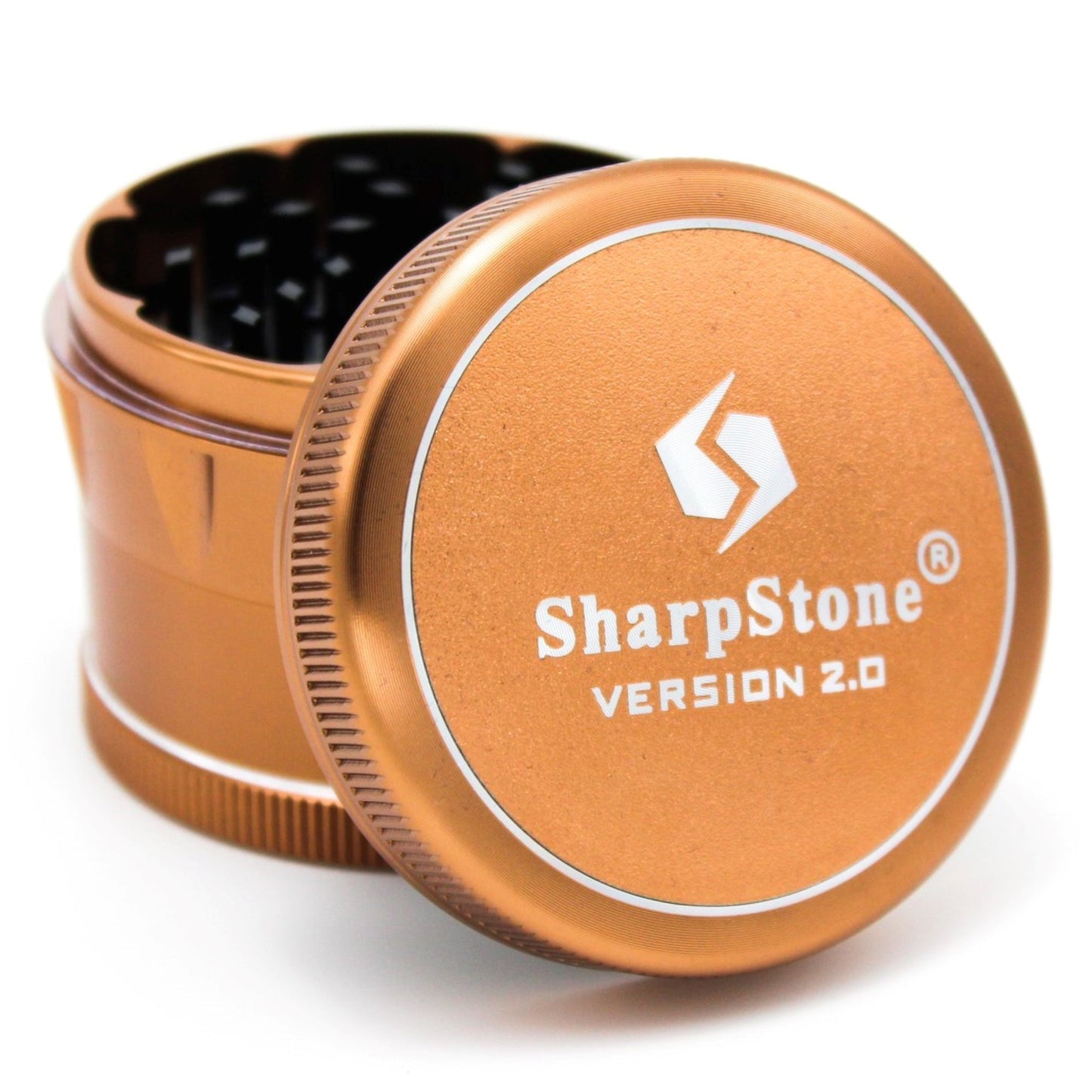 SharpStone V2 Hard Top 2.5" 4-Piece Grinder