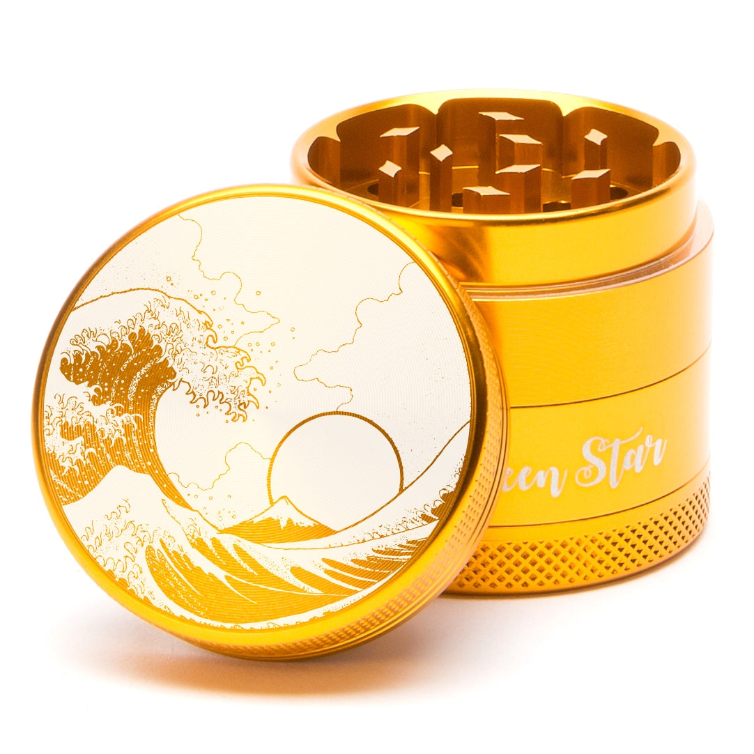 Green Star Scenic Mini 4-Piece Grinder