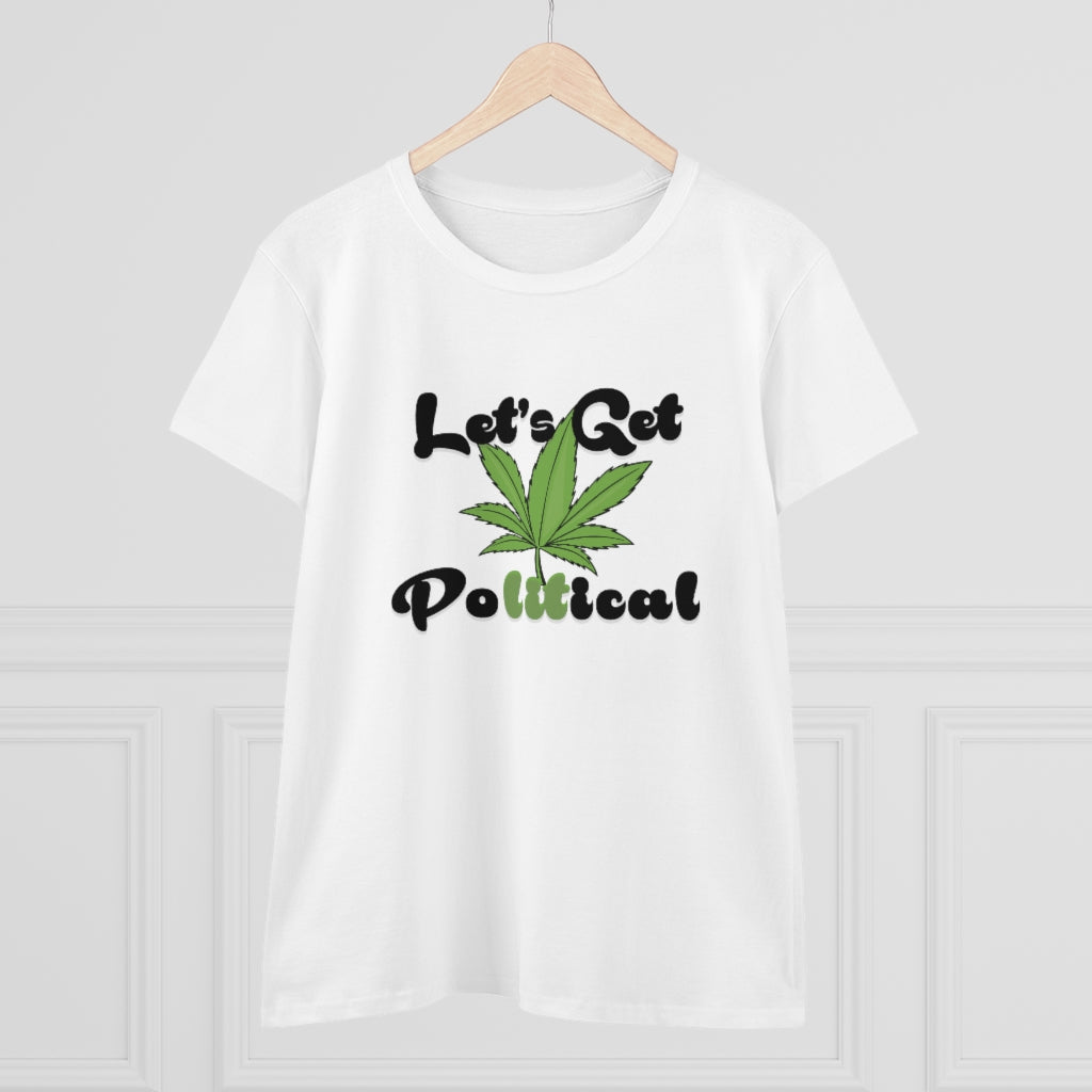 Women’s Let’s Get Political T-Shirt