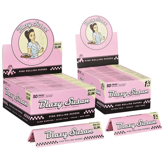 Blazy Susan Rolling Papers | Pink