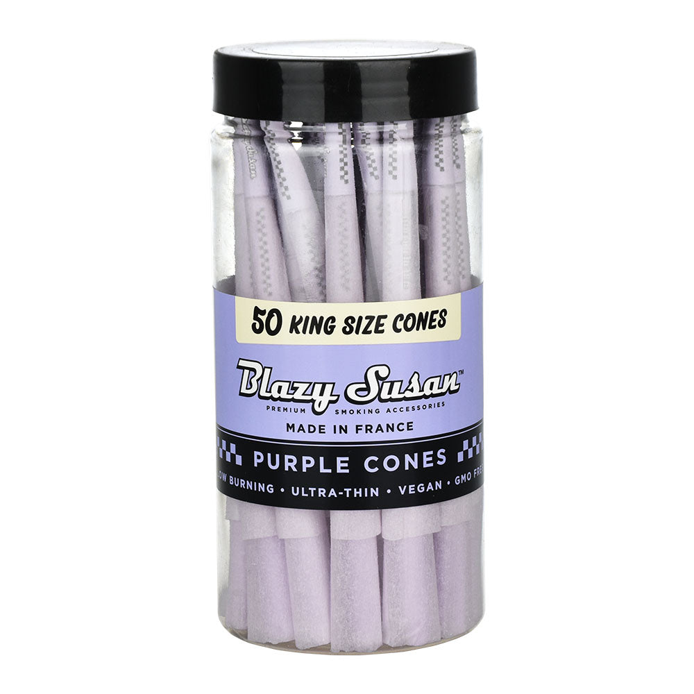 Blazy Susan Pre-Rolled Cones | Purple | King Size Slim Bundle