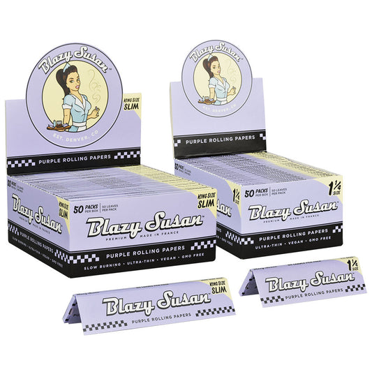 Blazy Susan Rolling Papers | Purple