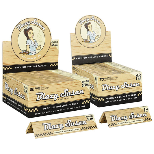 Blazy Susan Rolling Papers | Unbleached