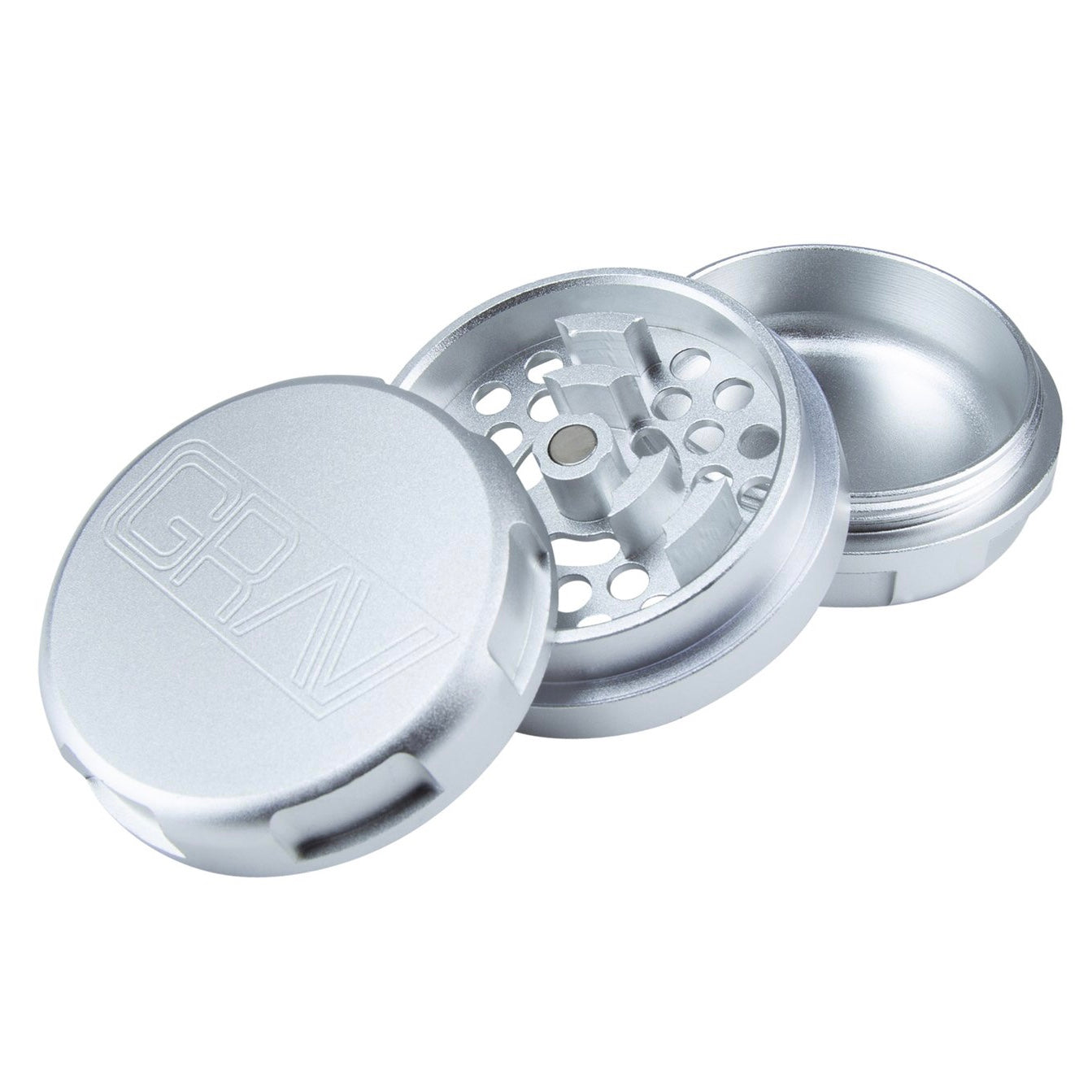 Grav® 3-Piece Aluminum Grinder 
